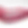 Alv2r - lot de 25 perles naturelles en lave de roche rose mauve de 8mm de diamètre 