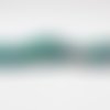 Psw03 - 10 perles précieuses bleu-vert émeraude 8x6mm en verre cristal de couleur vert émeraude, rondelles à facettes, 8mm x 6mm. 