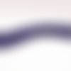 Inv14 - lot de 10 perles en verre ronde de 7mm de diamètre de couleur violet foncé 