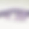 Inv06 - lot de 5 perles magiques lilas violet pâle reflets brillants de 10mm de diamètre. 