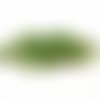 Fc96 - 20 anneaux de jonction ouvert en fer de couleur vert olive de 6mm x 0,7mm. 
