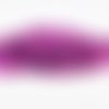 Fc76m - 1m de chaîne mauve violet à reflets en aluminium de 6x4x1mm 