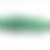 Isp43v - lot de 100 petites perles de rocaille en verre opaque de couleur vert spacer 