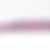 Ef30 -  1 enfilade de perles 6mm pierre abacus de turquie motifs abstrait fleurs géométrie mauve violet vert lilas 