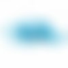 Fc42p - lot de 20 anneaux de jonction ouvert de couleur bleu ciel de 5mm de diamètre 