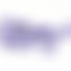 Fc35p - 10 anneaux de jonction ouvert doubles de couleur violet mauve de 6mm x 2.5mm 