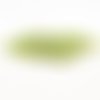 Pro27 - lot de 1000 petites perles de rocaille en verre opaque de couleur vert jaunâtre spacer 