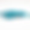 Isp44t - lot de 100 petites perles de rocaille en verre opaque bleu turquoise spacer 