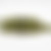 Fc38k - 20 anneaux de jonction ouvert de couleur vert kaki olive de 5mm de diamètre 