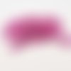 Mc41 - lot de 3 fermoirs à mousqueton de 12mm de couleur rose électrique 