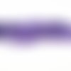 Fc38m - 20 anneaux de jonction ouvert de couleur violet mauve de 5mm de diamètre 