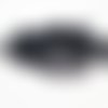 Fc14m - 20 anneaux de jonction ovales 6.5mm x 4.5mm ouvert de couleur noir 