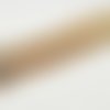 Ch37 - 1m de chaîne mailles 3mm x 2mm de couleur doré légers reflets rosés 