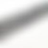 Ch26 - 1m de chaîne noire maille forçat ovale 8mm x 6.5mm 
