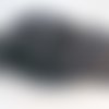 Cf09 - 1m de cordon feutrine de couleur noir de 3mm de largeur laine suédine daim cuir 