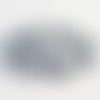 Lot de 500 perles numérotées de 0 à 9 de 7mm de couleur argent métallique aléatoire 
