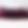 Cf22 - 1m de cordon feutrine de couleur violet de 2.7mm de largeur laine suédine daim 