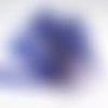 Lot de 5 plumes de couleur bleu de 10cm à 13cm 