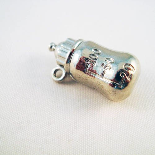 Pendentif breloque en forme de biberon à lait pour bébé spécial naissance 