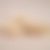 Lot de 3 perles en coquillages, approximativement 2cm de longueur 