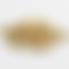 Aj02d - 20 anneaux de jonction fermés doré de 6mm de diamètre 