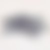 Ala1v - 20 solides gros larges anneaux de jonction ouvert épaisseur 1.2mm et diamètre 8mm argent vieilli
