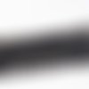 Fc54p - 1m de chaîne noire maille gourmette 3mm x 2mm 
