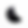 E12 - breloque lune noire de 20mm en cristal swarovski