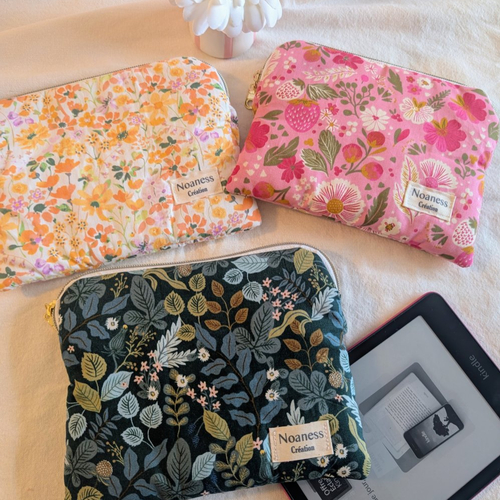 Pochette liseuse personnalisée, housse kindle personnalisée, pochette liseuse 6,8 pouces, idée cadeau femme