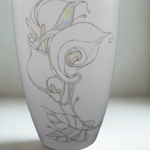 Vase aux arums
