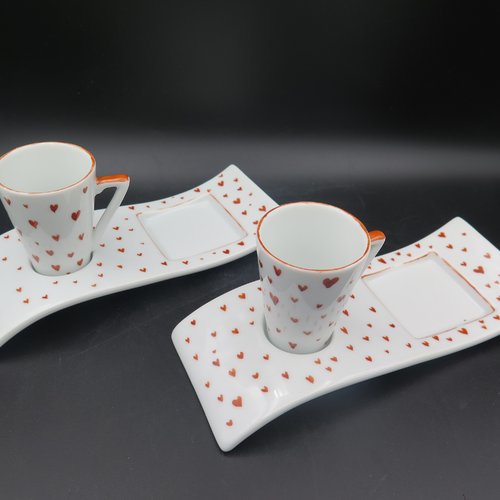 Set de tasses "valentine"