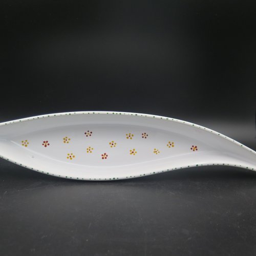Plat apéritif fleuri