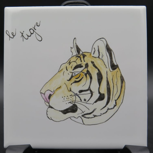 Lot de sous-verres "félin"