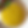 Rocailles régulières jaunes en verre - matsuno perles japonaises 11/0 sachet de 10g