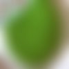Rocailles régulières vertes  en verre - matsuno perles japonaises 11/0 sachet de 10g