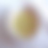 Rocailles régulières clear/cream transparent lumineuse en verre 2mm - matsuno perles japonaises 11/0 sachet de 10g