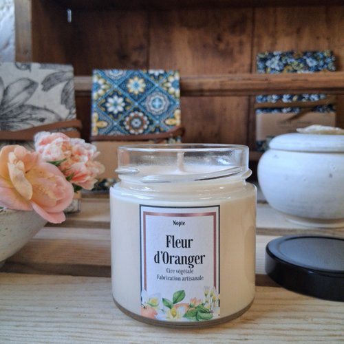 Bougie fleur d'oranger