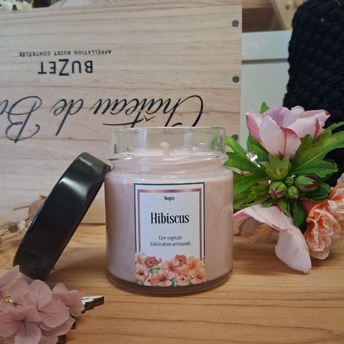 Bougie hibiscus