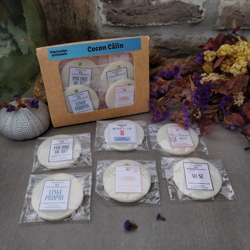 Cocon câlin coffret 6 fondants parfumés
