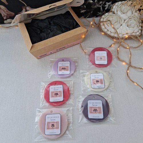 Cocon love coffret 6 fondants parfumés