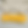 75cm de ruban coton jaune