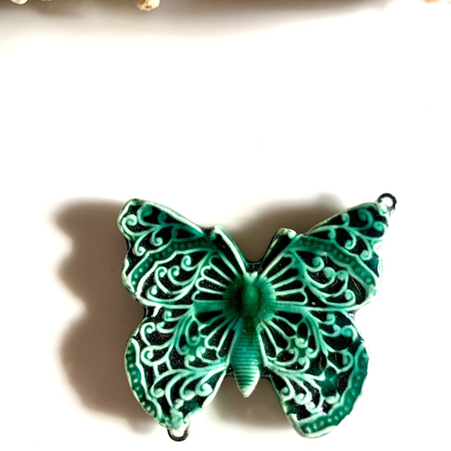 Papillon en céramique - fabrication artisanale