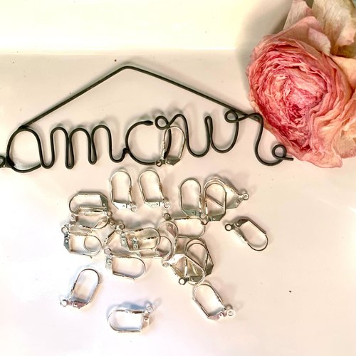 Lot de 11 supports de boucles d'oreilles coquillages