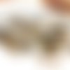 Lot de 19 bagues bronze plateau 10 mm