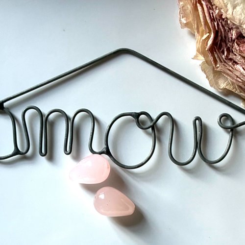 2 perles gouttes en jade rose