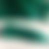 Pompon fils de soie synthétiques turquoise foncé dimension 10cm 