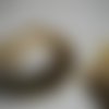 Grand pendentif donuts nacre diamètre 5cm 