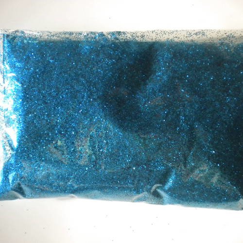 Sachet de 50g de micropaillettes en bleu 