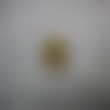 Breloque pendentif marie (jaune) 25 mm