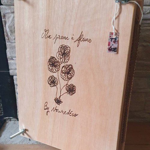 Ma presse à fleurs by nounedeco t3 24x32